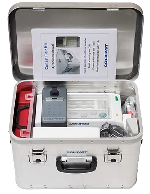 Colifast Field Kit, equipo para análisis bacteriológico de agua